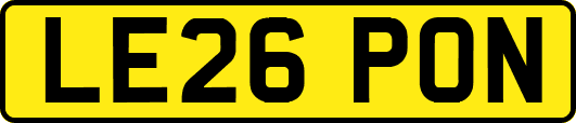 LE26PON