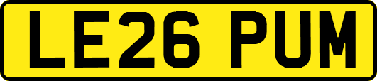 LE26PUM