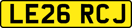 LE26RCJ