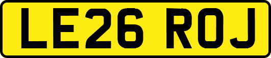LE26ROJ