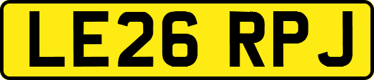 LE26RPJ
