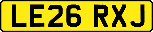 LE26RXJ