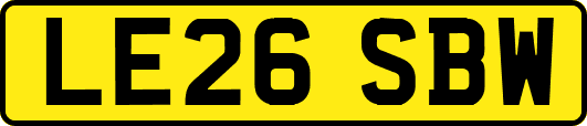 LE26SBW