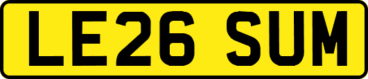 LE26SUM