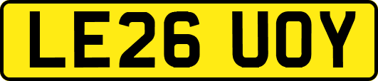 LE26UOY