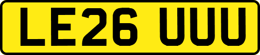 LE26UUU