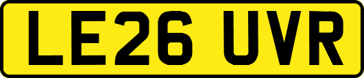 LE26UVR