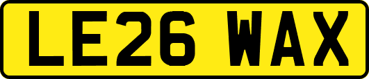 LE26WAX