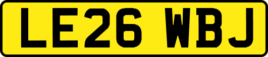 LE26WBJ