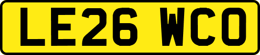LE26WCO