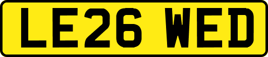 LE26WED