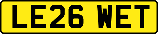 LE26WET
