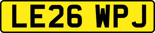LE26WPJ