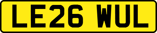 LE26WUL