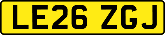 LE26ZGJ