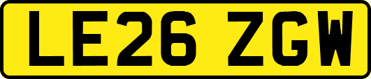 LE26ZGW