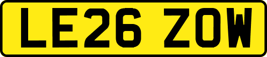 LE26ZOW