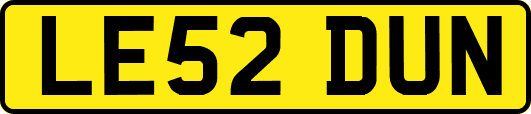 LE52DUN