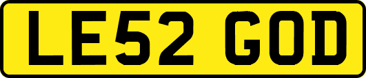 LE52GOD