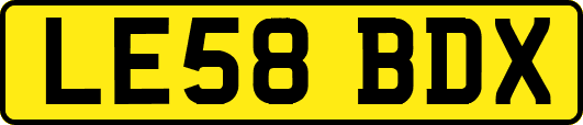 LE58BDX