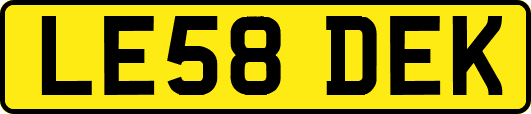 LE58DEK