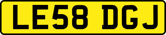 LE58DGJ
