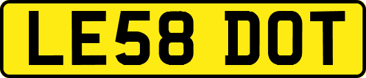 LE58DOT
