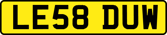 LE58DUW