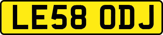 LE58ODJ