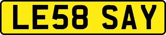 LE58SAY