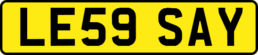 LE59SAY