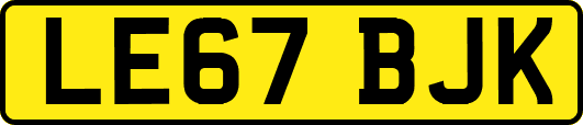 LE67BJK