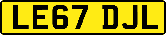 LE67DJL