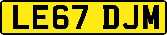 LE67DJM