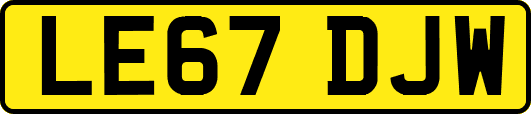 LE67DJW