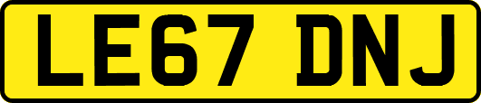 LE67DNJ
