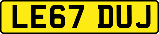 LE67DUJ
