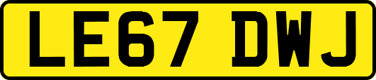 LE67DWJ