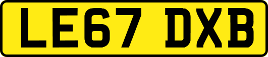 LE67DXB