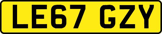 LE67GZY