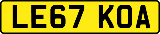 LE67KOA