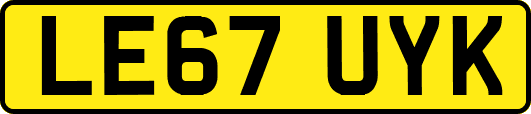 LE67UYK