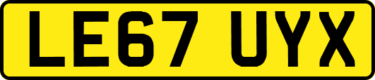 LE67UYX