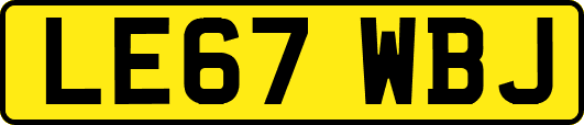 LE67WBJ