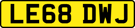LE68DWJ
