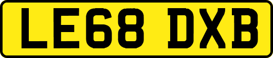 LE68DXB