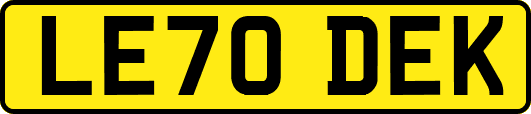 LE70DEK