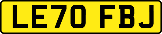 LE70FBJ
