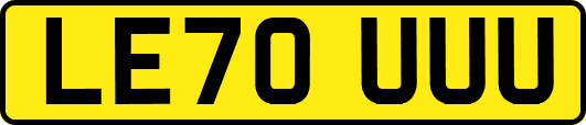 LE70UUU