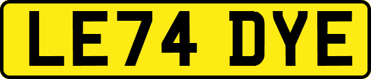 LE74DYE